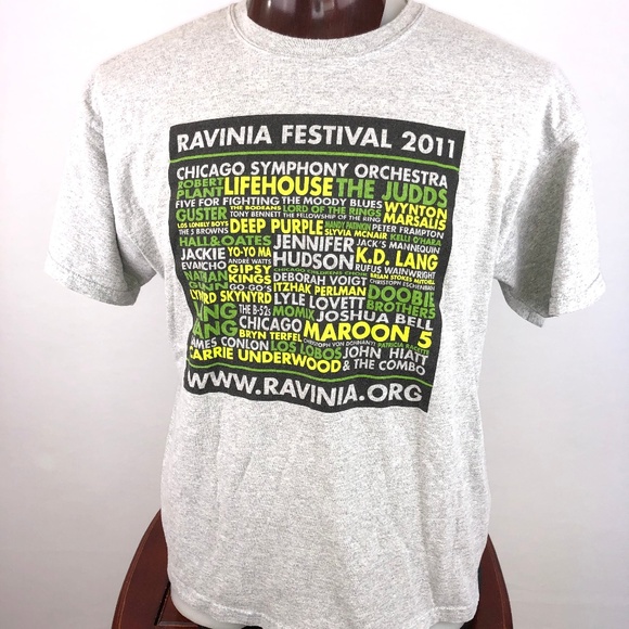 Gildan Other - Ravinia Festival 2011 Concert Series Mens XL Shirt